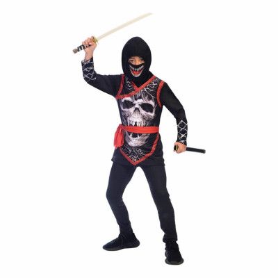 Ninja Halloween Barn Maskeraddräkt - Medium