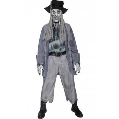 Piratzombie-spöke-dräkt herr M