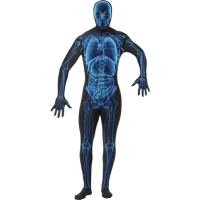 Second Skin Röntgen Maskeraddräkt S