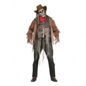 Cowboy Zombie Maskeraddräkt - One size