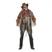 Cowboy Zombie Maskeraddräkt - One size