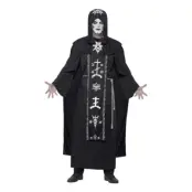 Svart Magi Ritual Maskeraddräkt - One size