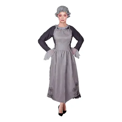 Viktorianskt Halloween Hembiträde Maskeraddräkt