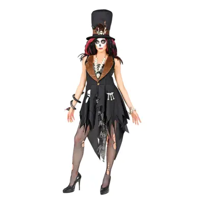 Voodoo Prästinna Maskeraddräkt - X-Small