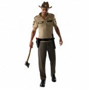 Walking Dead Rick Grimes Maskeraddräkt