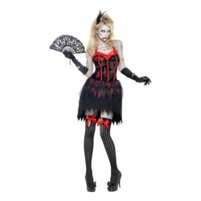 Zombie Burlesque Maskeraddräkt - Small
