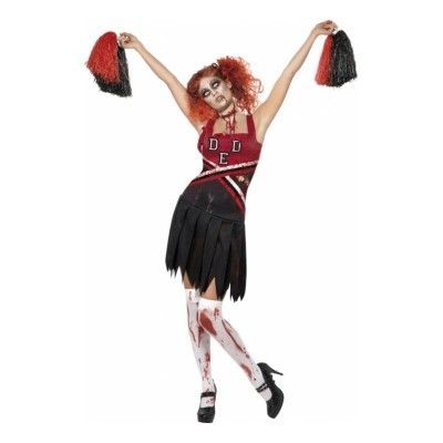 Zombie Hejarklacksledare Maskeraddräkt - Large