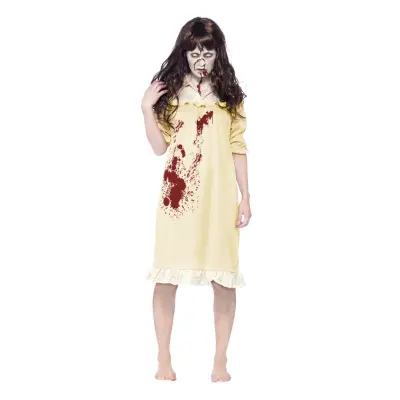 Zombie I Nattlinne Maskeraddräkt M