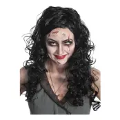 Zombie Pirat Dam Deluxe Peruk - One size