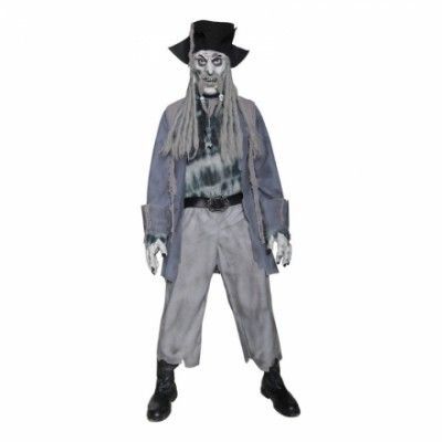 Zombie Pirat Maskeraddräkt - Medium