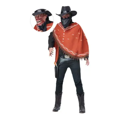 Zombie Vilda Västern Maskeraddräkt