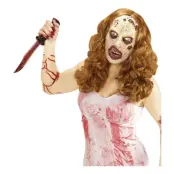 Zombiemask med Peruk - One size