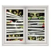 Zombies Fönsterdekoration