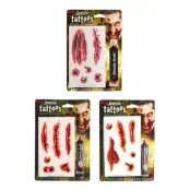 Zombietatueringar med Blod